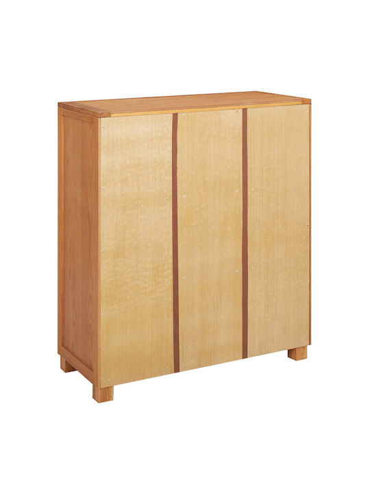 Ντουλάπι Γραφείου από Ξύλο Καφέ 80x35x95cm