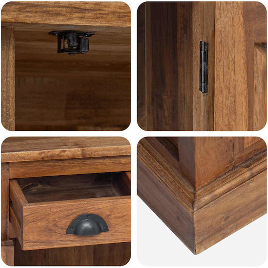 Μπουφές Schrank mit Schubladen Coffee 65x30x75cm