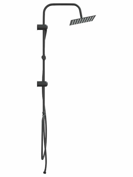 vidaXL 45см Черен
