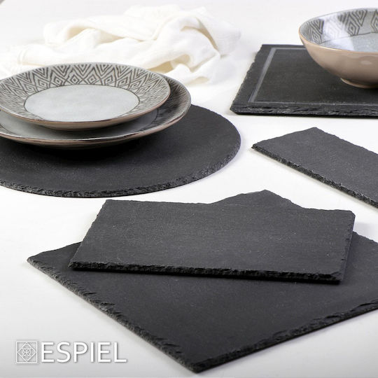 Espiel Πλατώ Σερβιρίσματος από Πέτρα 25x25x3εκ. Espiel Πλατώ Σερβιρίσματος από Πέτρα 25x25x3εκ.
