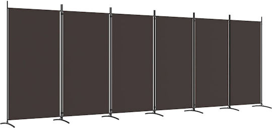 vidaXL Decorativ Paravan Metalic cu 3 Panouri 260x180cm