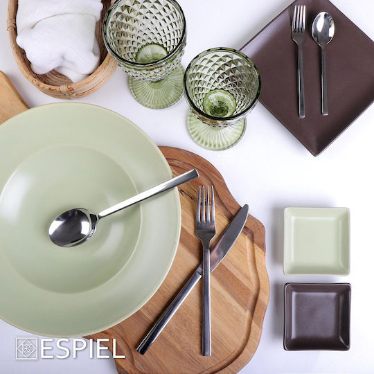 Espiel Wooden Serving Platter with Handle 42x20x1.8cm