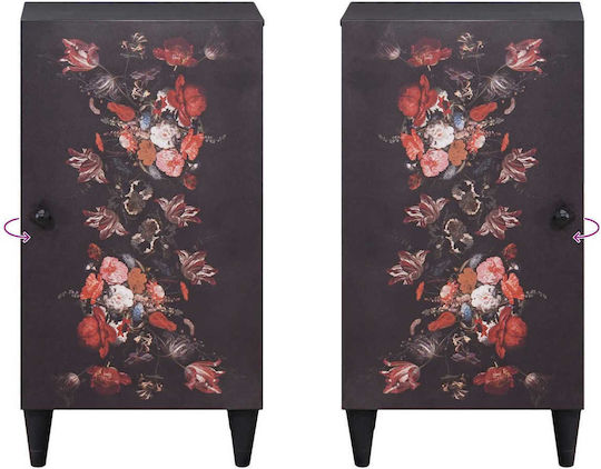 Cabinet de depozitare din lemn masiv L40xW33.5xH75buc