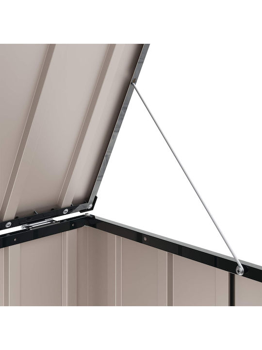 vidaXL Cutie de depozitare pentru exterior Lemn Negru L101xW56.5xH50buc