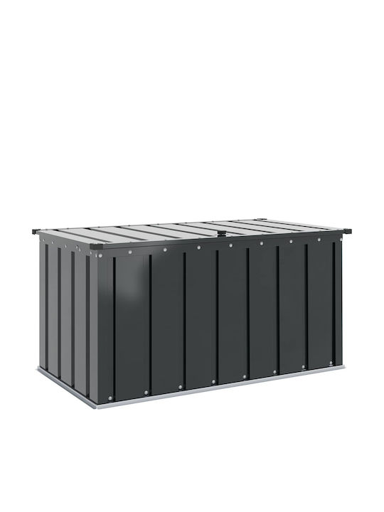 vidaXL Cutie de depozitare pentru exterior Lemn Negru L101xW56.5xH50buc