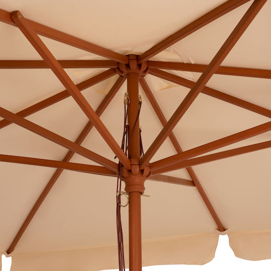 HomeMarkt Ersatzschirmstoff Beige 3x3m