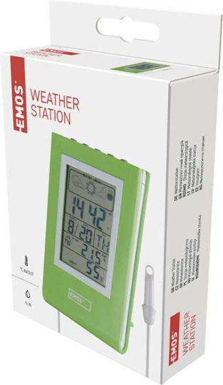 Emos EMS979 Wetterstation Digital Wandmontiert Grün