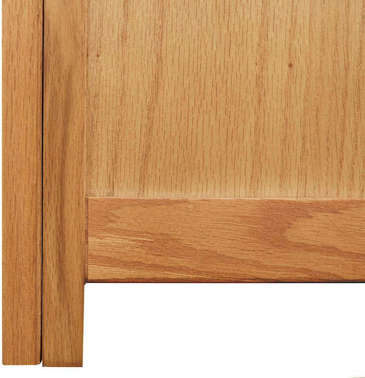 vidaXL Διακοσμητικό Μπαούλο Ξύλινο Καφέ 110x50x50εκ.
