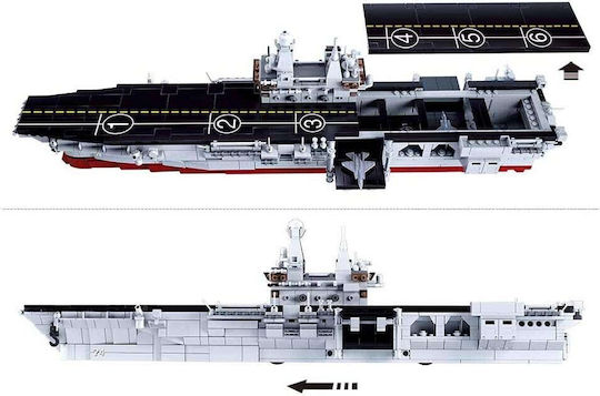 Sluban Блокчета Amphibious Assault Ship за 8+ години години 1088бр