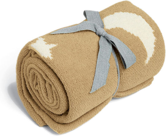 Mamas & Papas Blanket Nursery Swaddling Blankets Chenille Yellow 70x90cm