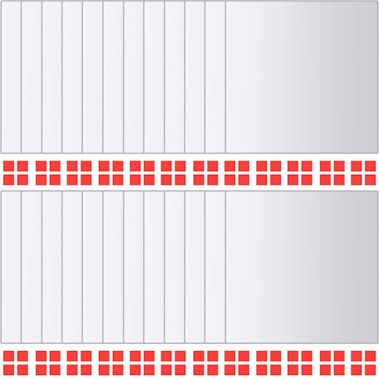 vidaXL 244462 Καθρέπτης Τετράγωνος 15x15cm 24τμχ vidaXL 244462 Καθρέπτης Τετράγωνος 15x15cm 24τμχ