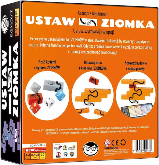 Board Game Set a Buddy for 2-4 Players 8+ Years Old (PL) Egmont