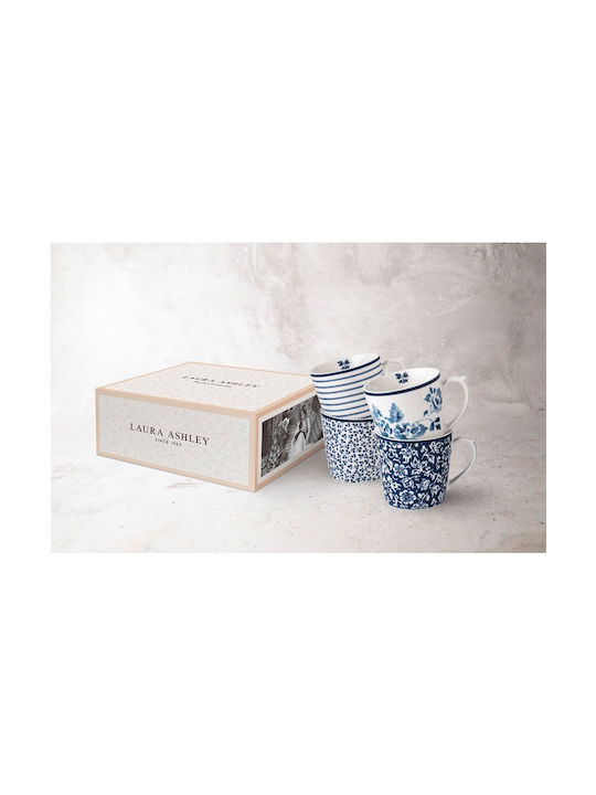 Laura Ashley Mug from Porcelain White 320ml 4pcs