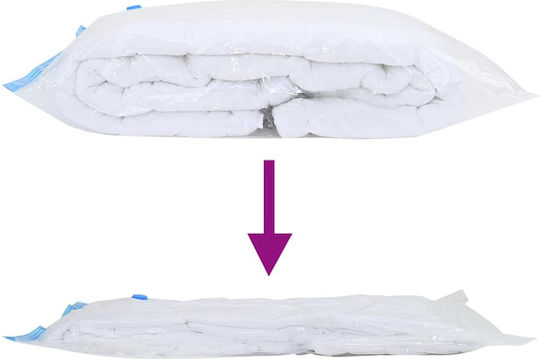 Σακούλες Αποθήκευσης 10 Pcs Διαφανές Μπλε 130 X 100 Cm