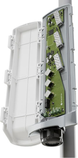 MikroTik CSS606-1G-2Gi-3S+OUT Managed L2 Switch with 3 Gigabit (1Gbps) Ethernet Ports and 3 SFP Ports