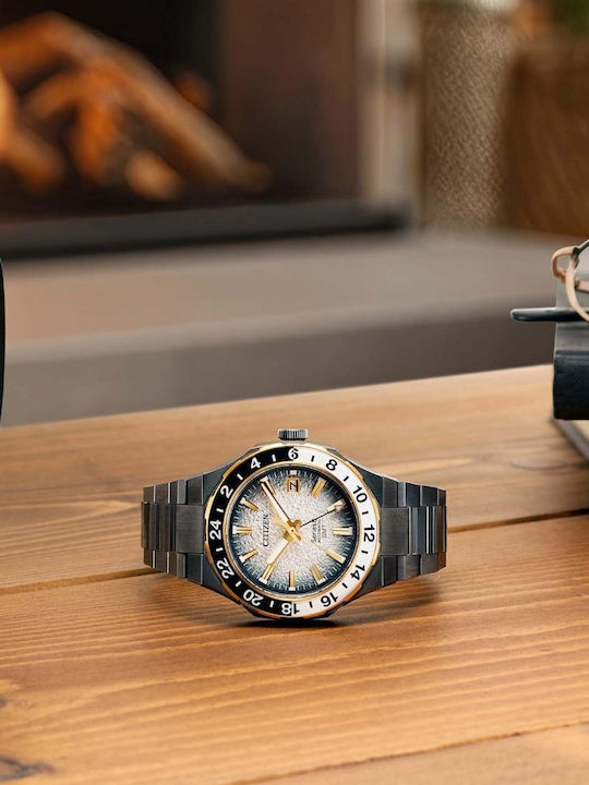 Citizen Series 8 Ρολόι Αυτόματο με Μεταλλικό Μπρασελέ Citizen Series 8 Ρολόι Αυτόματο με Μεταλλικό Μπρασελέ