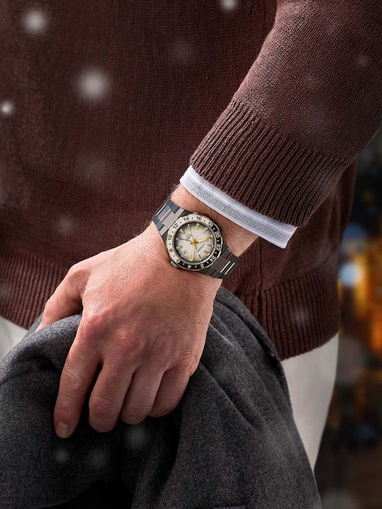 Citizen Series 8 Men's Watch 13.52mm Automatic with Gray Metal Bracelet
