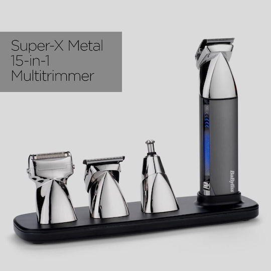 Babyliss Multi Grooming Kit Super Professionell Wiederaufladbar Haarschneidemaschine Gray 214633
