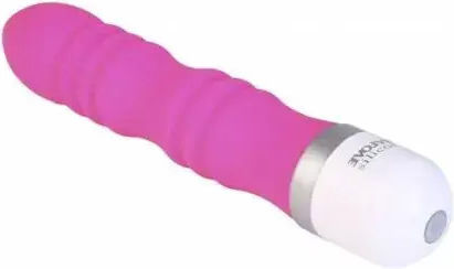 Vibrator Evolved 1081 10-349/239 3 Geschwindigkeiten Rippiges Silikon 15 Cm Rosa