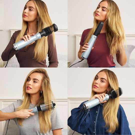 Babyliss Hydro-Fusion Air Styler Ceramic Electric Brush with Air for Straightening and Curls 1000W