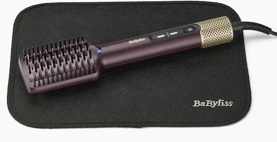 Babyliss Air Power Smooth Keramik Elektrische Haarbürste mit Luft für Haarglättung und Locken 900W
