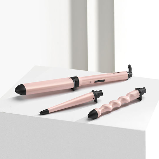 Babyliss Curl & Wave Trio Conical Hair Curling Iron 58W 214623