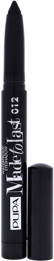 Pupa Made To Last Eye Shadow in Solid Form 012 Extra Black 1.4ml