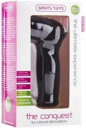 Shots Soft Διπλό Dildo Μαύρο 16cm