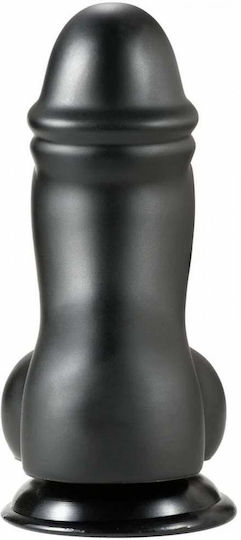Hidden Desire Ρεαλιστικό Dildo με Όρχεις και Βεντούζα Μαύρο