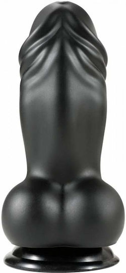 Hidden Desire Ρεαλιστικό Dildo με Όρχεις και Βεντούζα Μαύρο