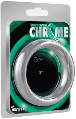 Si Novelties 950309 10-245 Пръстен за Ерекция Ignite Chrome Donut Chrome Стомана 44 мм Сребрист
