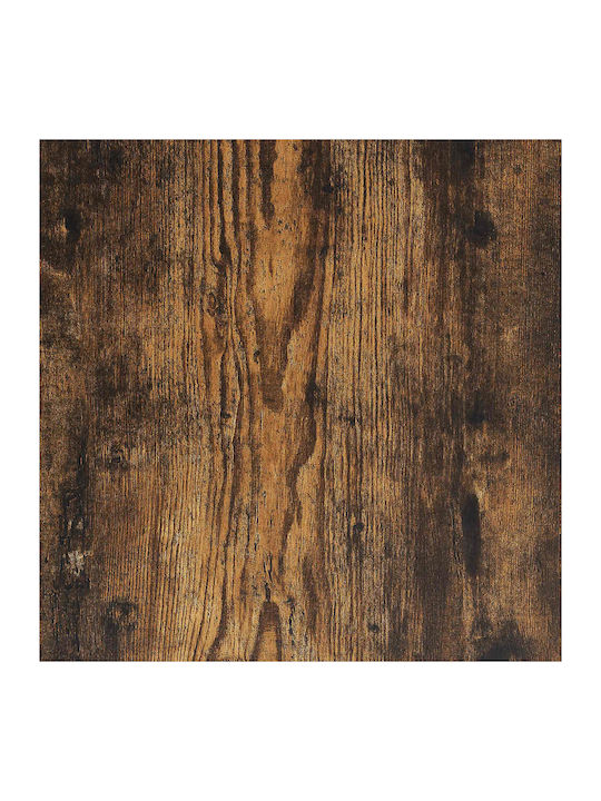Wand Nischenschrank für Wohnzimmer aus Spanplatte Rauchdunkle Eiche 78.5x35x45cm