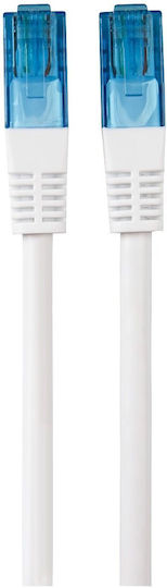 HAMA U/UTP Kat.6 Ethernet Netzwerkkabel 10m Weiß 10 Stück