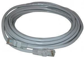 Logo Collection U/UTP Cat.5e Ethernet Network Cable 10m Gray 2 Pieces