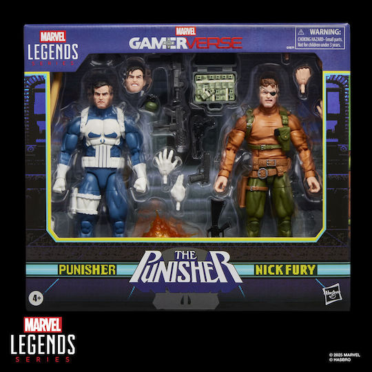 Marvel Legends Seria Gamerverse Punisher Pachet Punisher & Nick Fury 2 Figurine