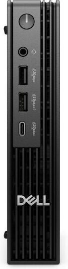 Dell Micro Plus QBM1250 Настолен компютър (Ultra 5-235/16GB DDR5/1TB SSD/Linux)