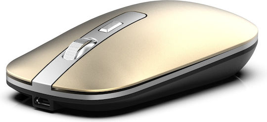 Inca IWM-531RS Ασύρματο Bluetooth Ποντίκι Χρυσό