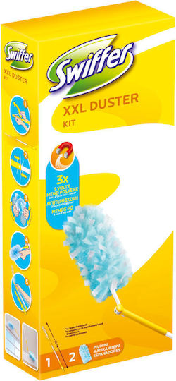 Swiffer Xxl Feather Duster with Handle & Spare Parts 2 Pieces