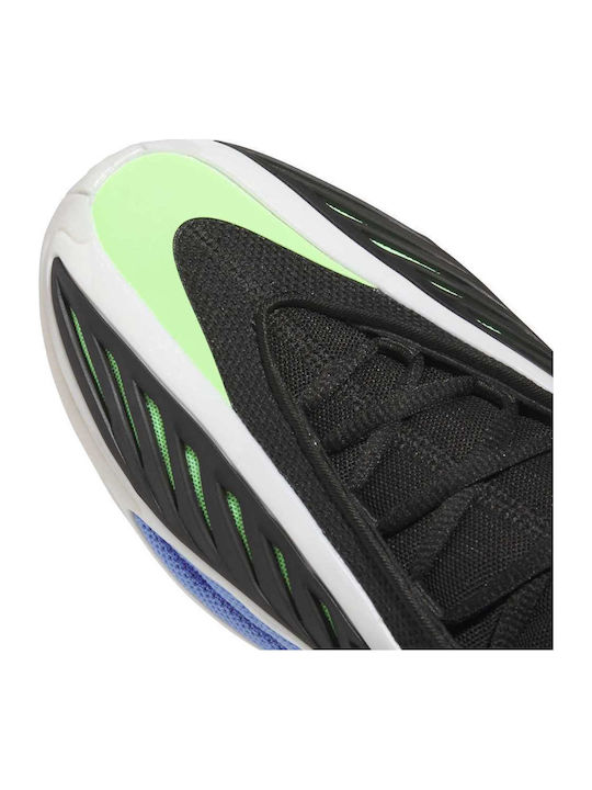 Anthony Edwards 2 "Blue Fusion" Ψηλά Μπασκετικά Παπούτσια Blue Fusion / Zero Metallic / Lime Burst