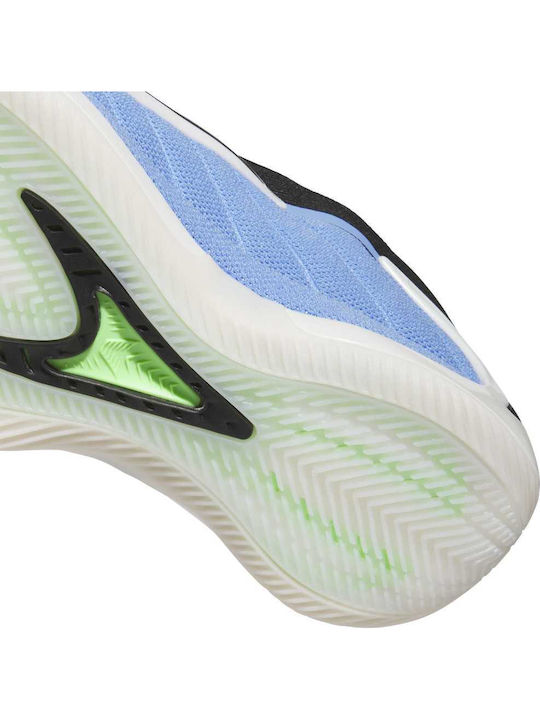 Anthony Edwards 2 "Blue Fusion" Ψηλά Μπασκετικά Παπούτσια Blue Fusion / Zero Metallic / Lime Burst