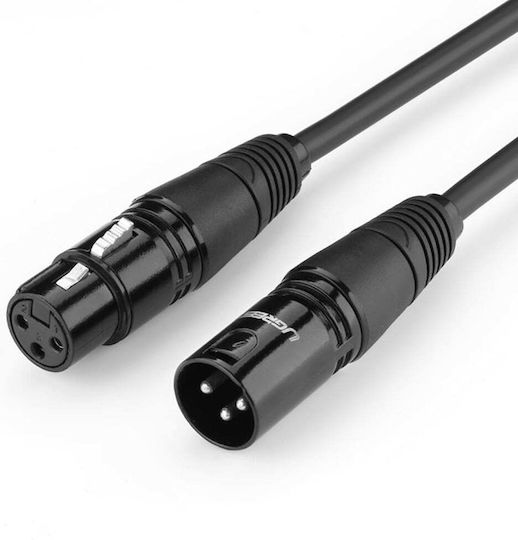 Ugreen Av130 Cable XLR Male - XLR Female Black 5m 20712B