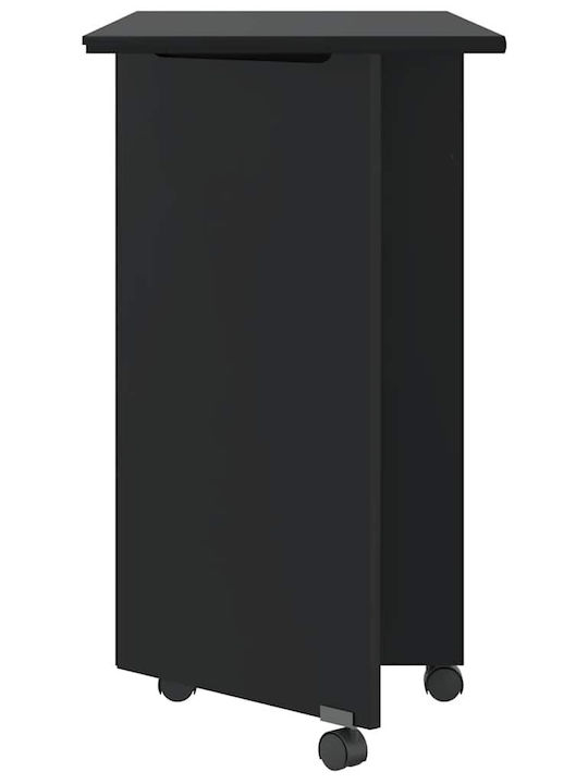 Schreibtisch Moss Holz Black 105.5x39x74.5cm