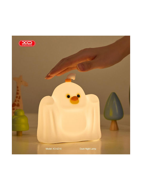XO Kids Decorative Lamp White 12.85x12.5x7.9εκ.