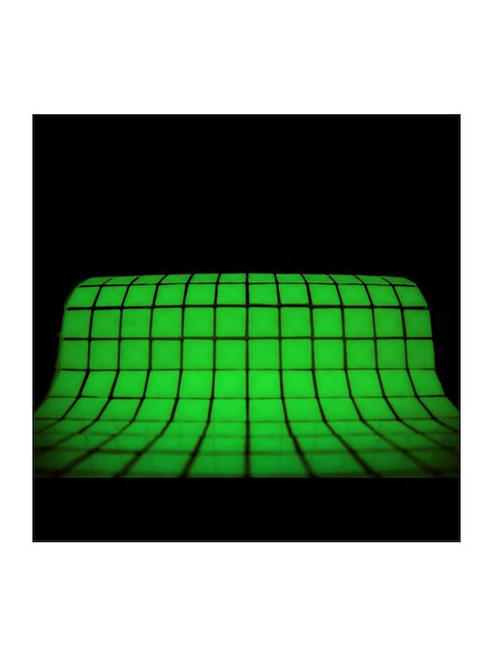 Green Phosphorescent Mosaic Glow In Dark Decor 30x30 Cm
