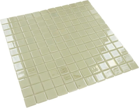 Mozaic Fosforescent Verde Care Strălucește În Întuneric Decor 30x30 Cm