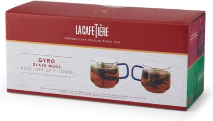 La Cafetière Cană Sticlă Transparentă 275ml 2buc
