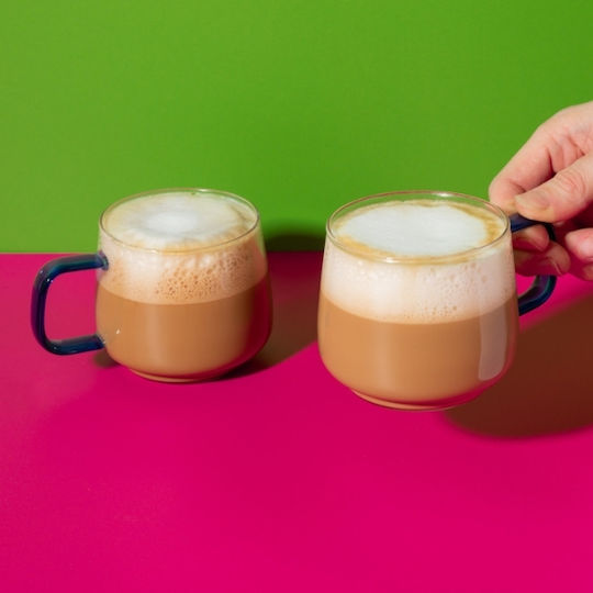 La Cafetière Κούπα Γυάλινη Διάφανη 275ml 2τμχ