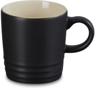 Le Creuset Becher Keramik Schwarz 100ml