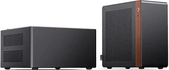 Jonsbo NV10 Mini Tower Κουτί Υπολογιστή Μαύρο
