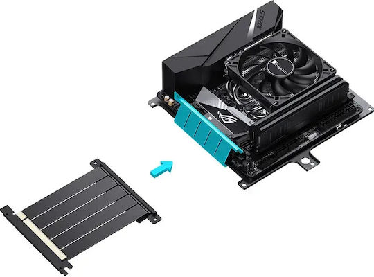 Jonsbo NV10 Mini Tower Κουτί Υπολογιστή Ασημί